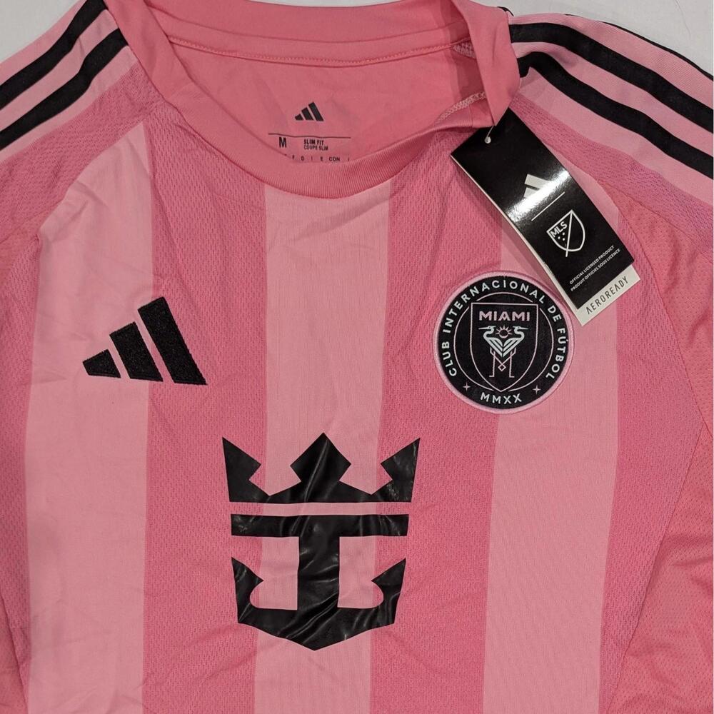 Adidas Inter Miami CF 2024/25 Home Jersey L Authentic NWT - Picture 3 of 11